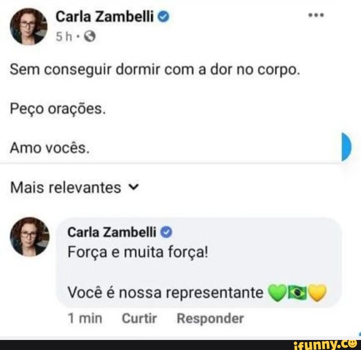 Carla Zambelli S Sem Conseguir Dormir A Dor No Corpo Pe O Ora Es