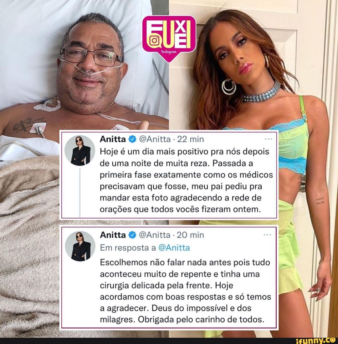 Anitta Canitta Min Hoje Um Dia Mais Positivo Pra N S Depois De Uma