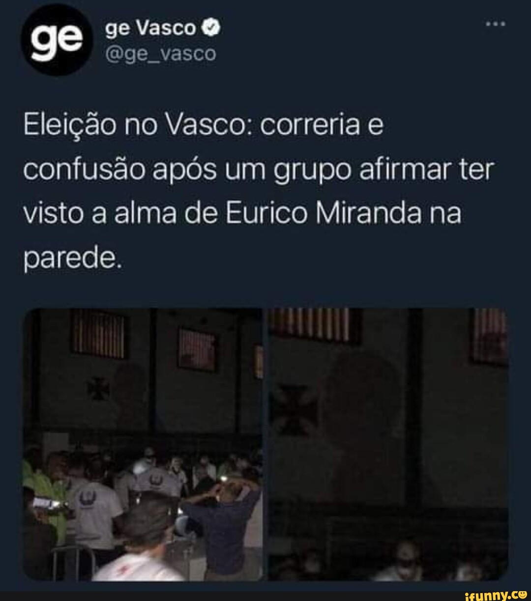 Ge Ge Vasco Ge Vasco Elei O No Vasco Correria E Confus O Ap S Um