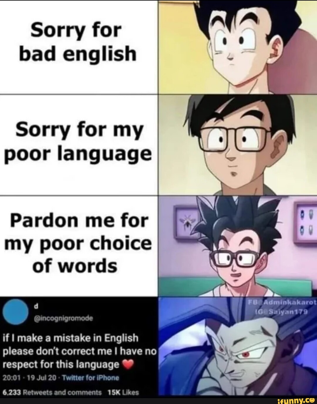 Sorry For Bad English Sorry For My Poor Language Pardon Me For My Poor